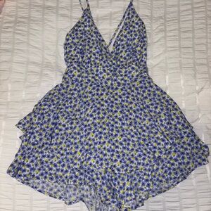 forever 21 floral romper